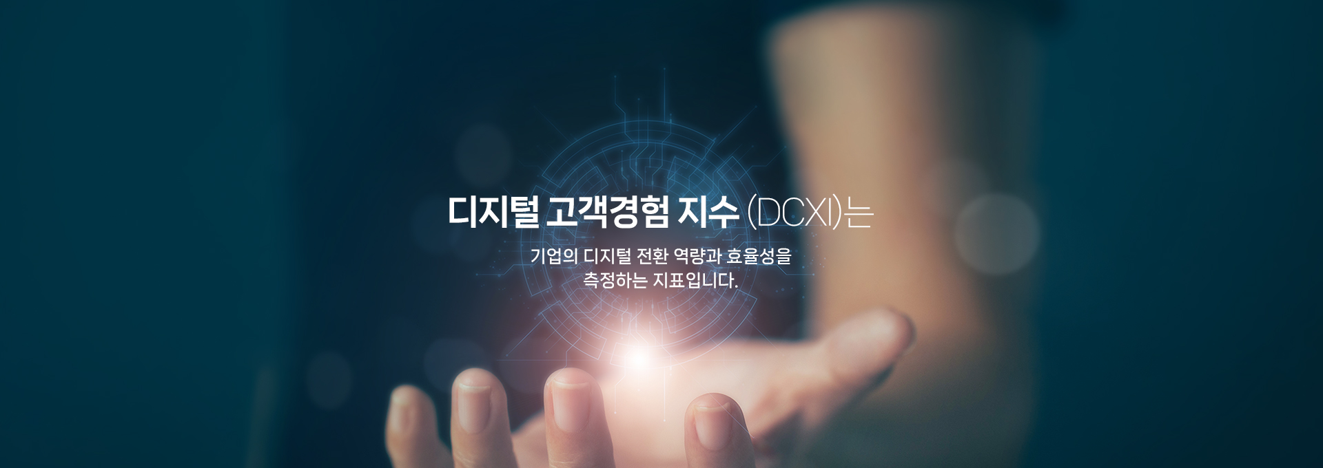 디지털 고객경험 지수 (DCXI)는 기업의 디지털 전환 역량과 효율성을 측정하는 지표입니다.